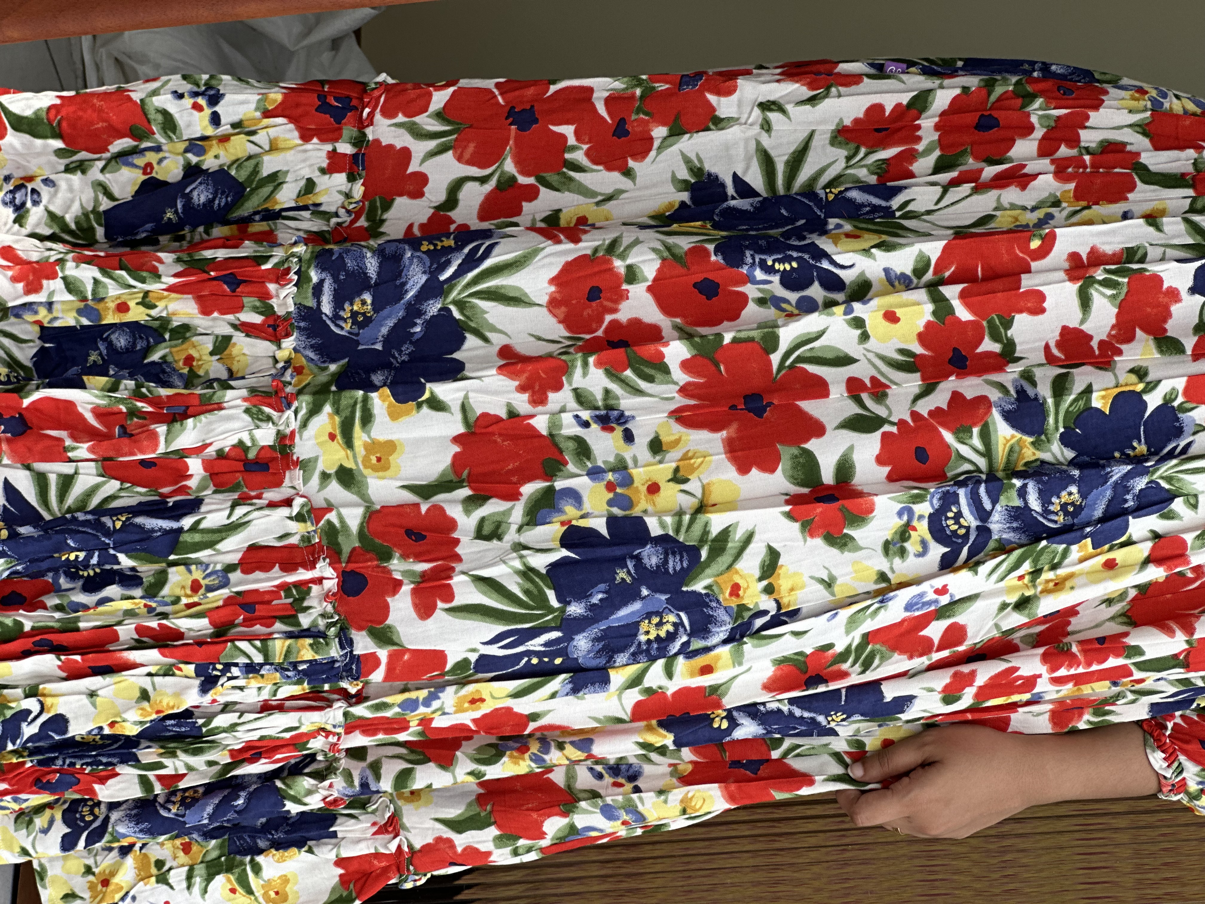 BLOOMING RAYON FEEDING DRESS