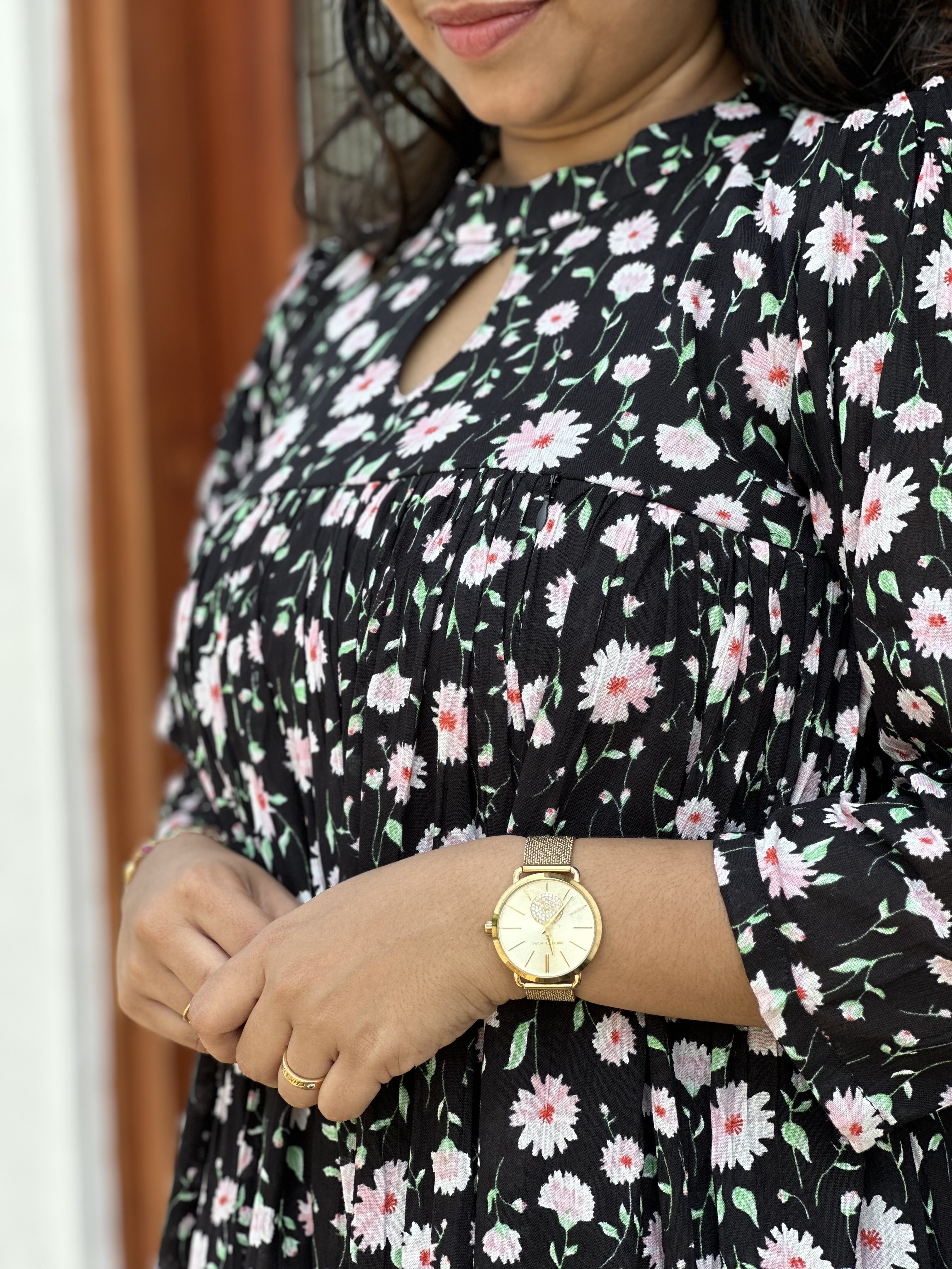 Floral Printed feeding dress Dress