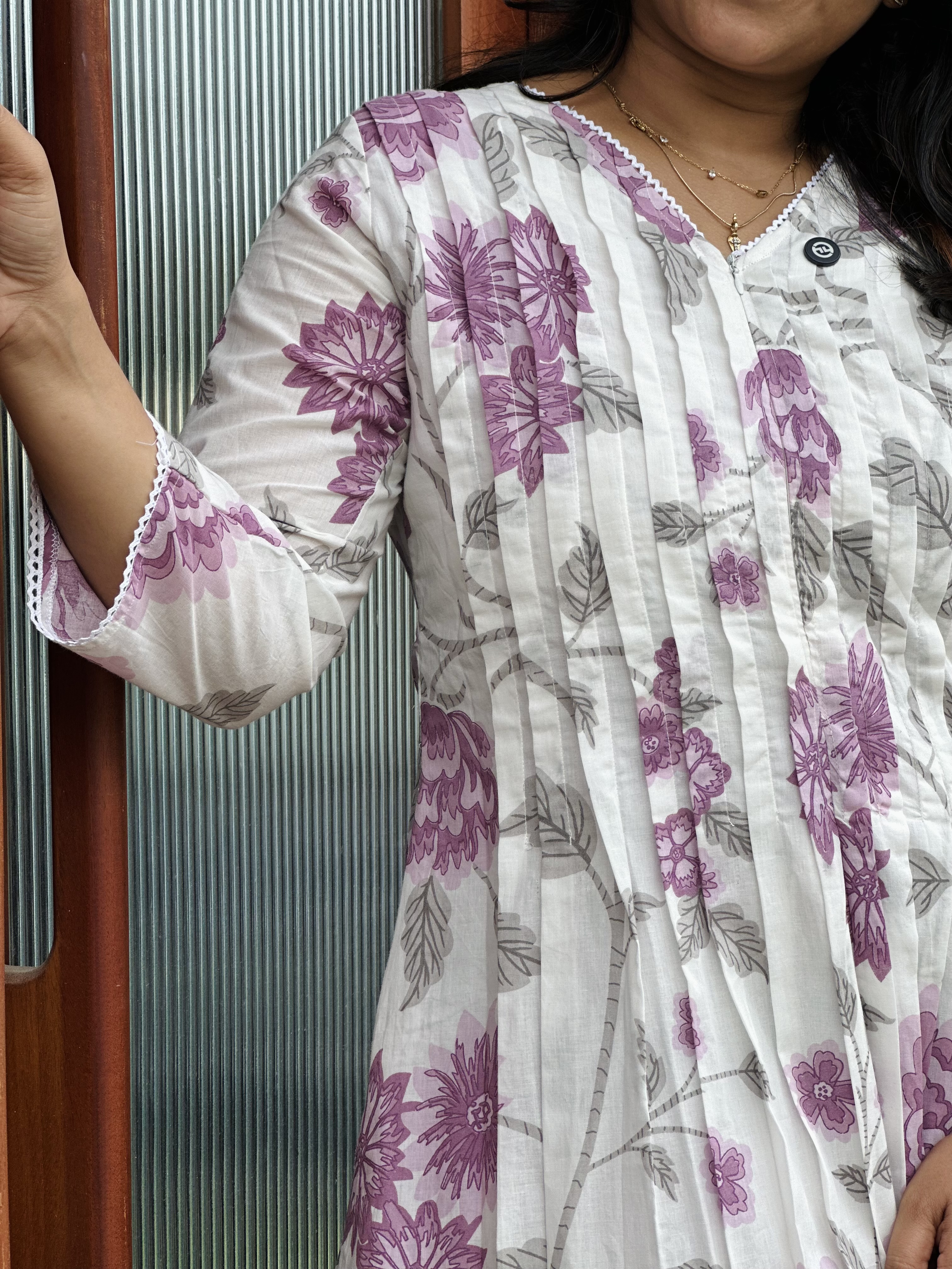 Floral Print  Cotton feeding  Kurti