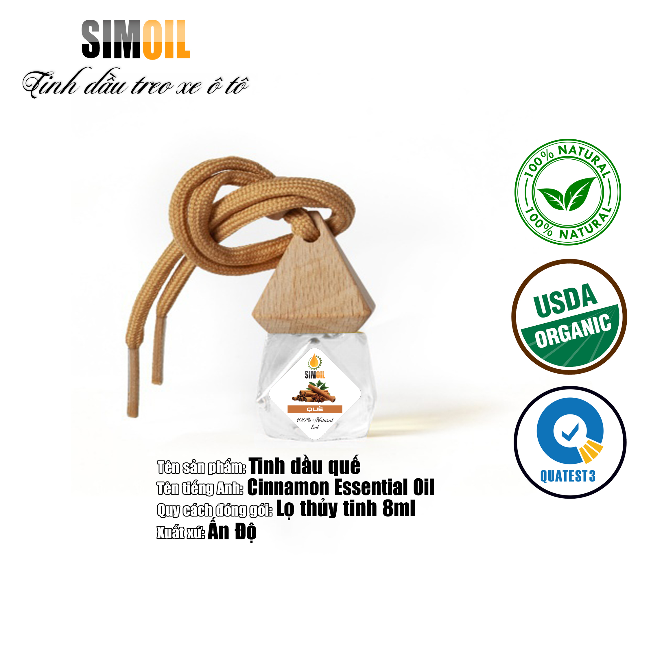 Tinh dầu Quế thiên nhiên nguyên chất 100%