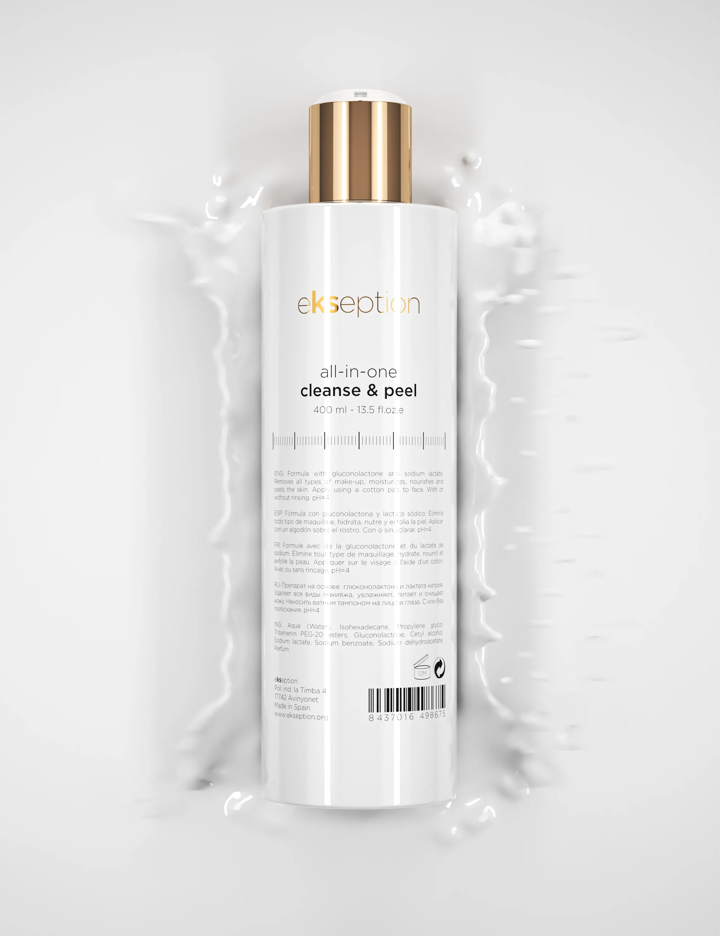 all-in-one cleanse & peel