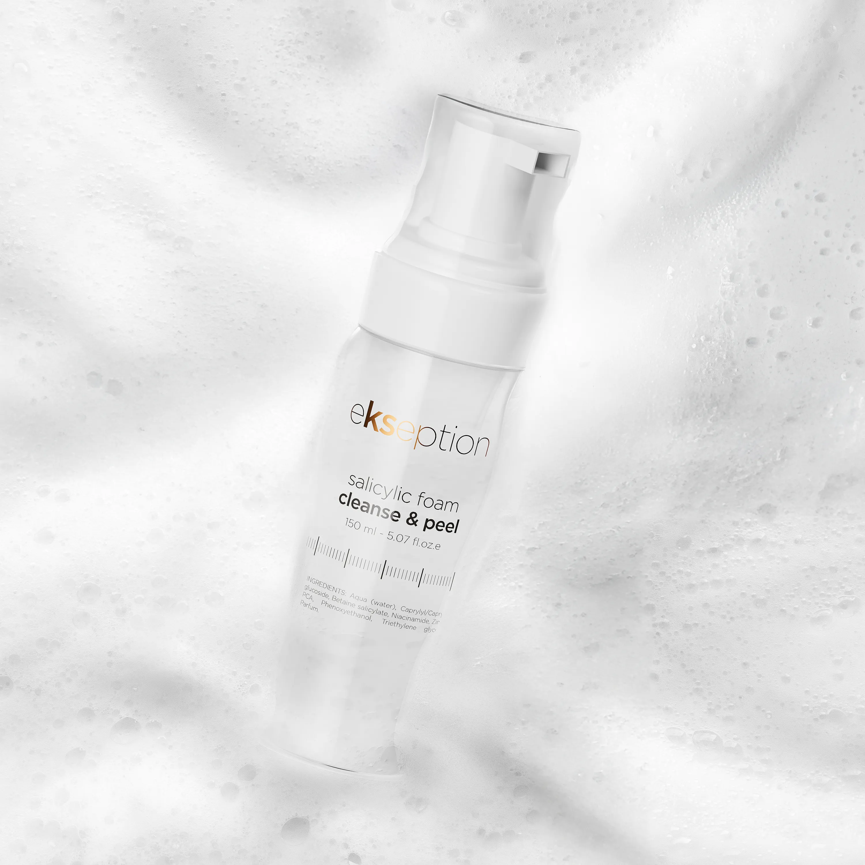 salicylic foam cleanse & peel