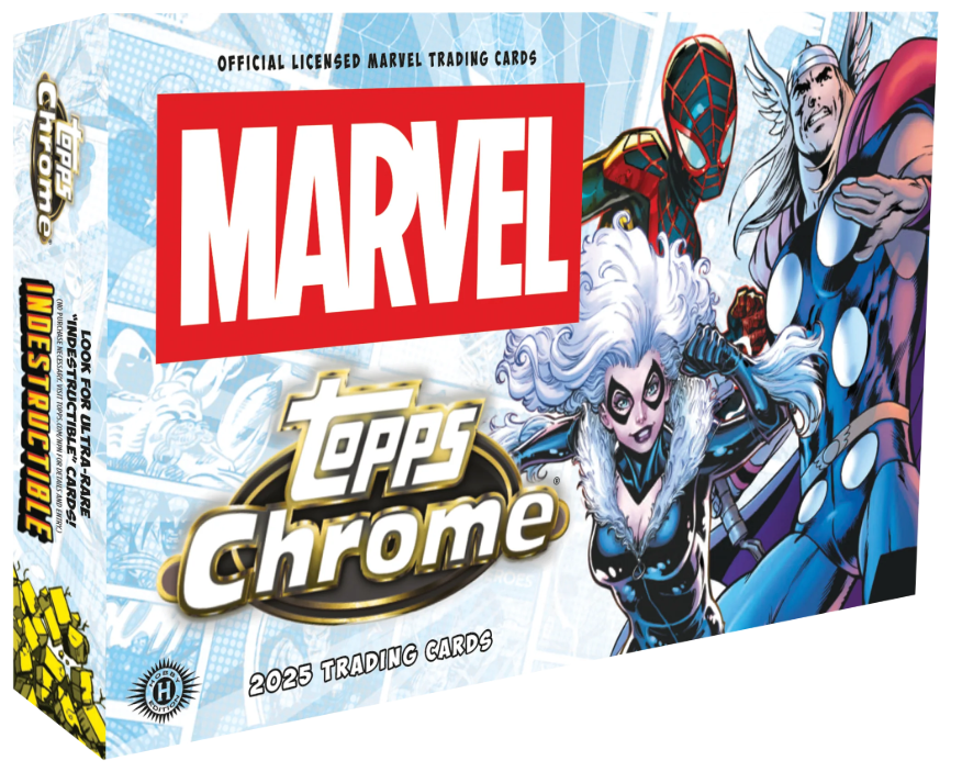 2025 Topps Marvel Comics Chrome - Hobby Box