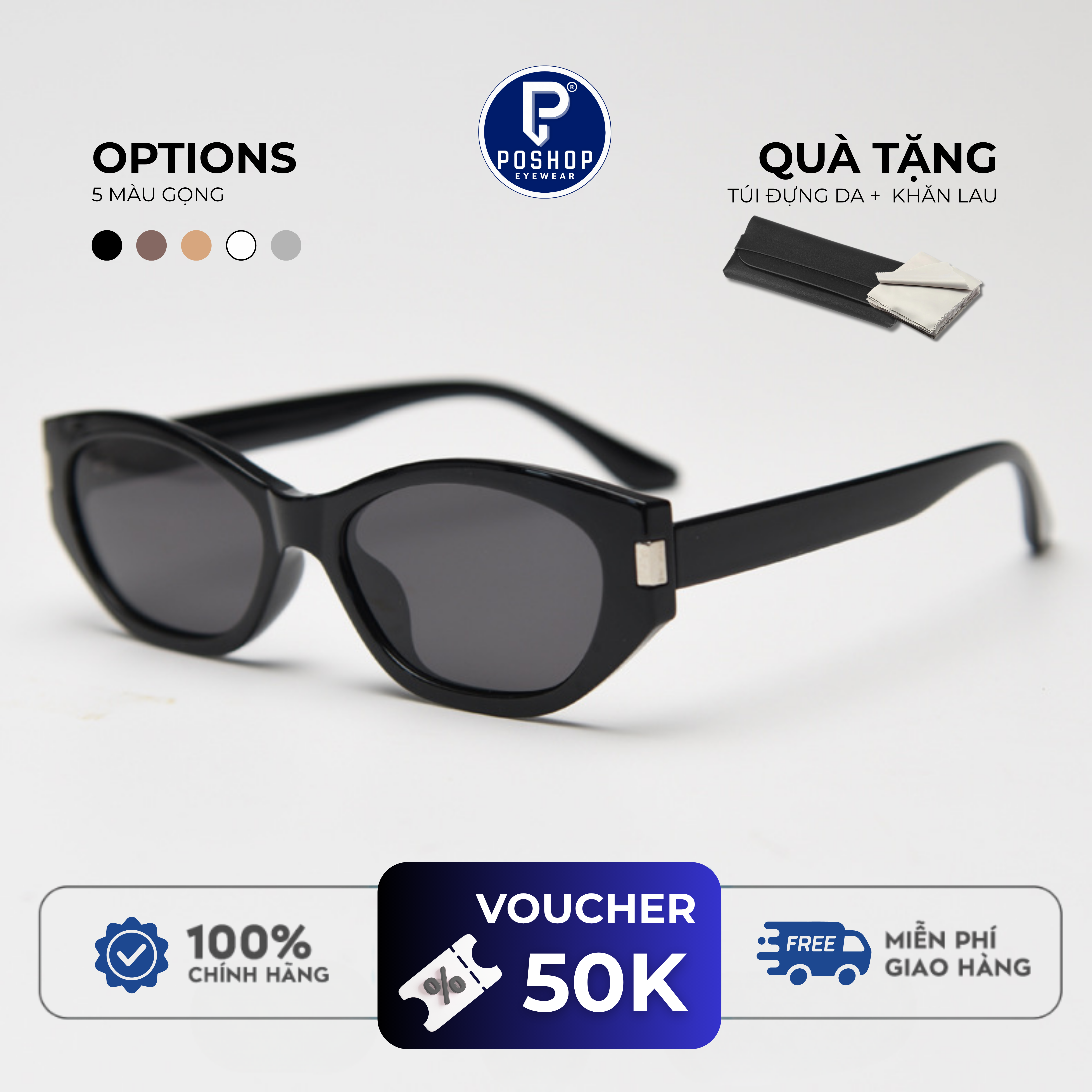 Kính mát thời trang nữ