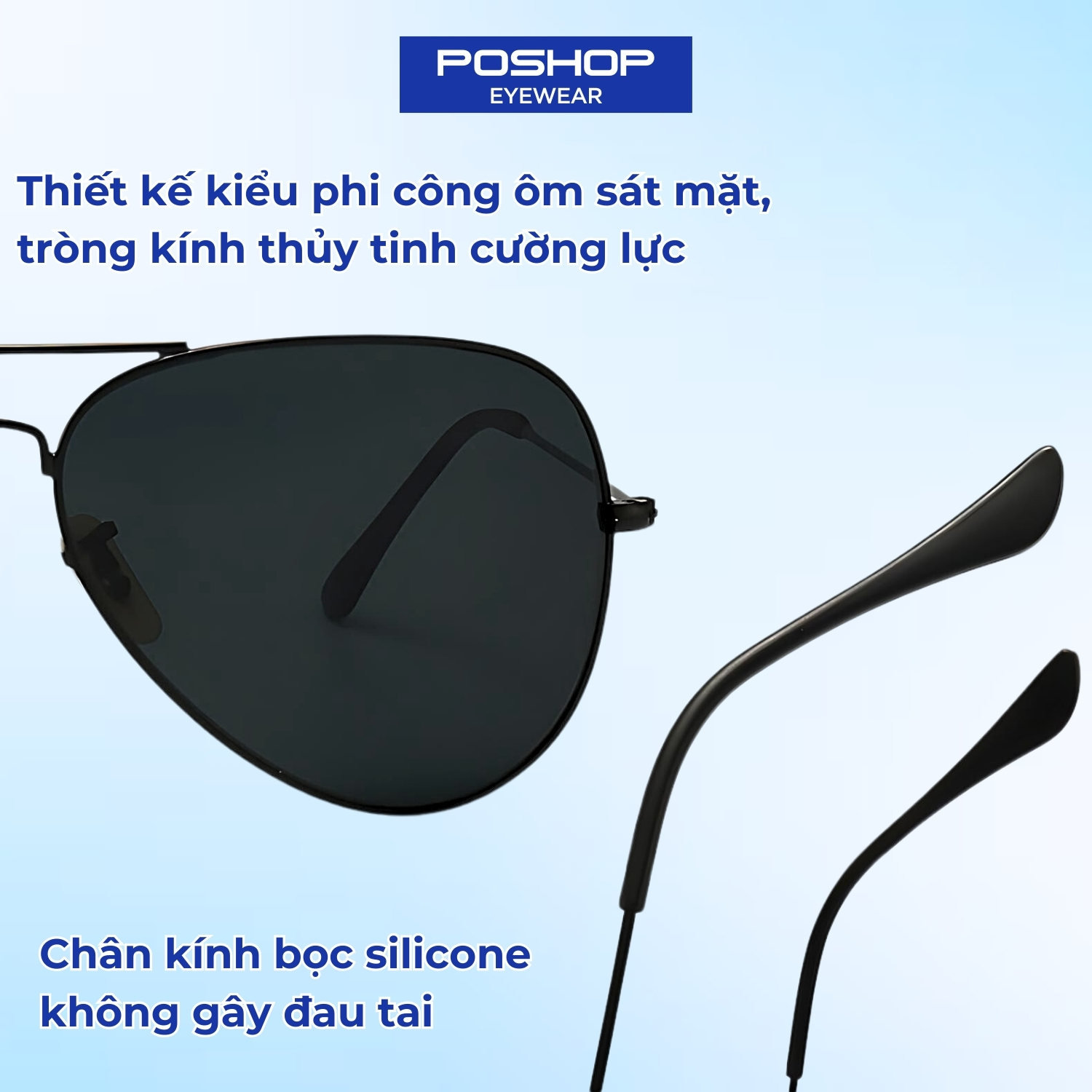 Kính mát nam thời trang cao cấp