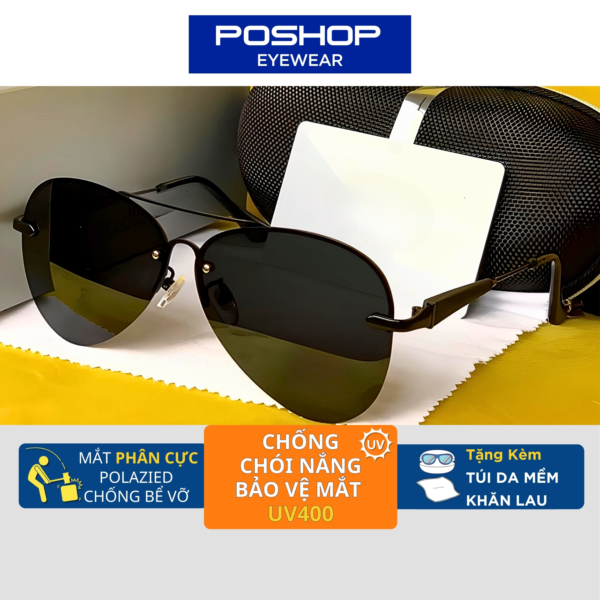 Kính mát Mercedes-Benz nam