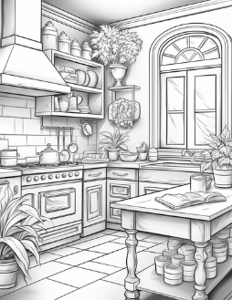 Cozy Coloring Pages