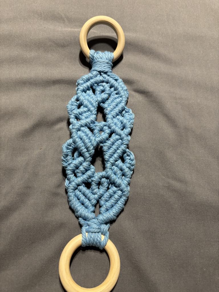 Handmade Macrame Towel Hanger