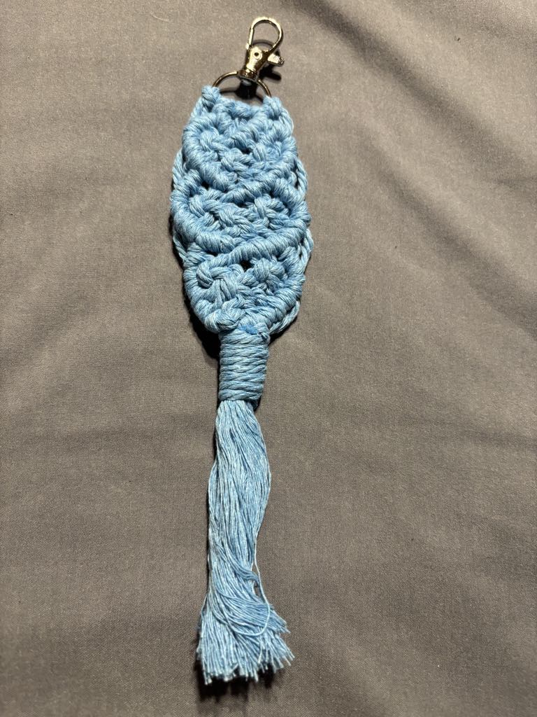 Handmade Macrame Keychain