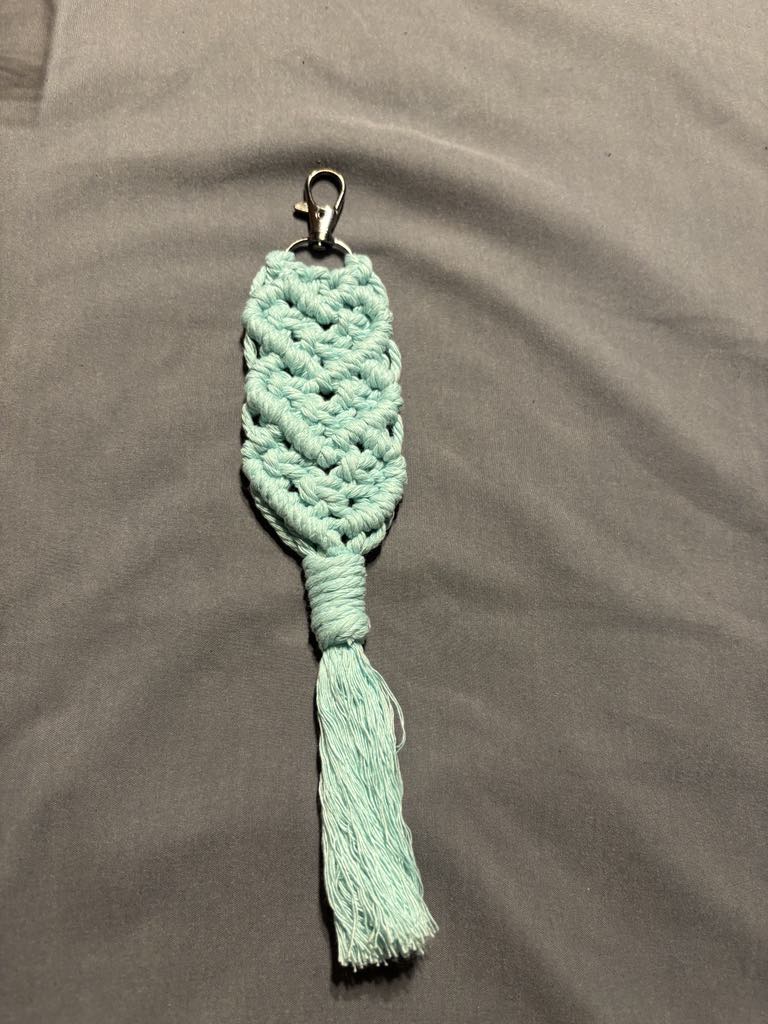 Handmade Macrame Keychain