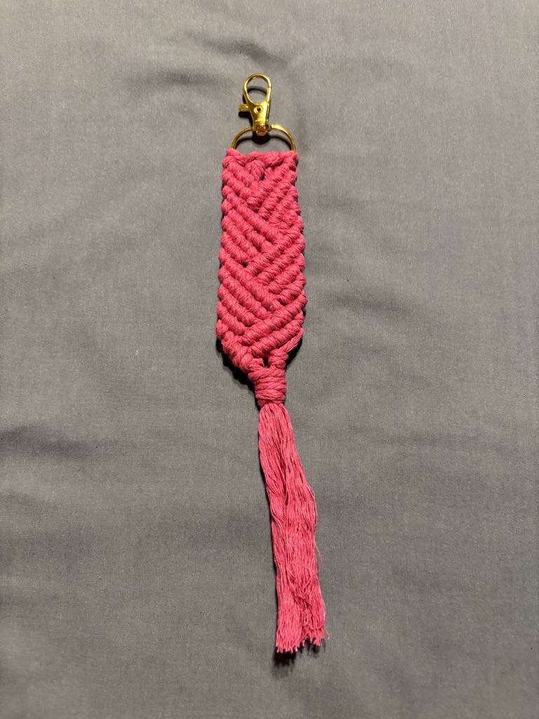 Handmade Macrame Keychain