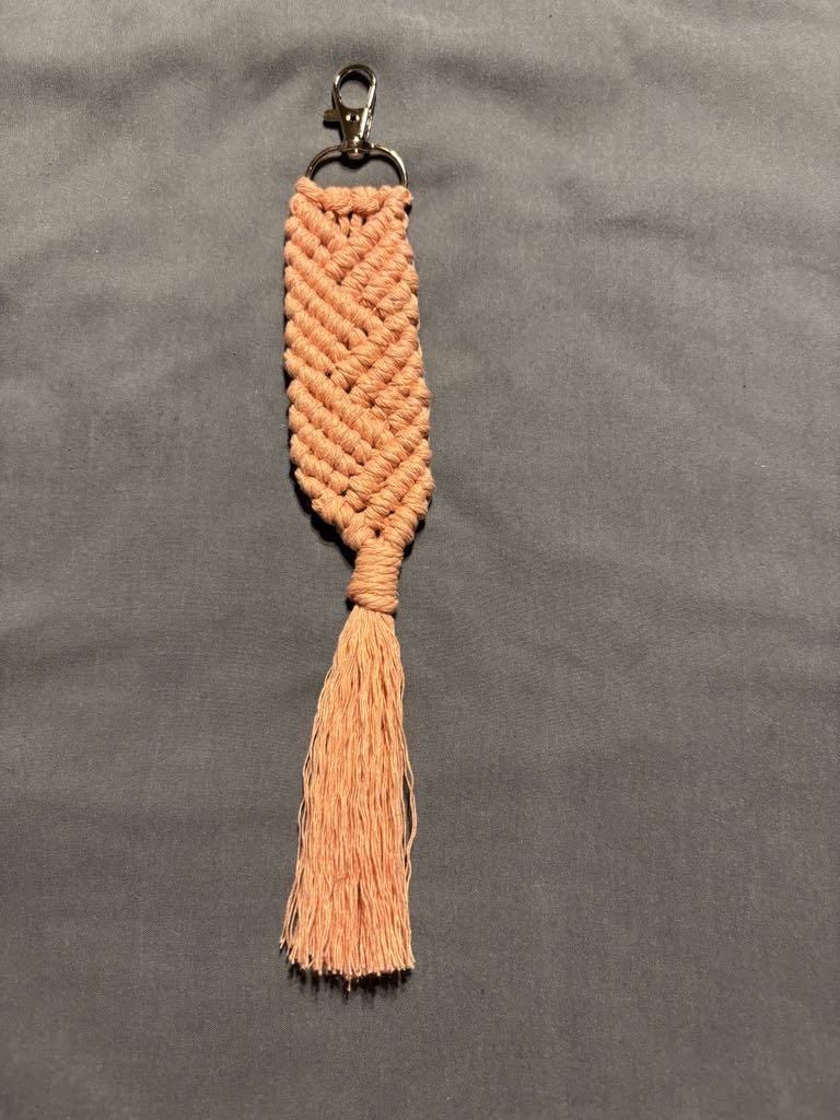 Handmade Macrame Keychain