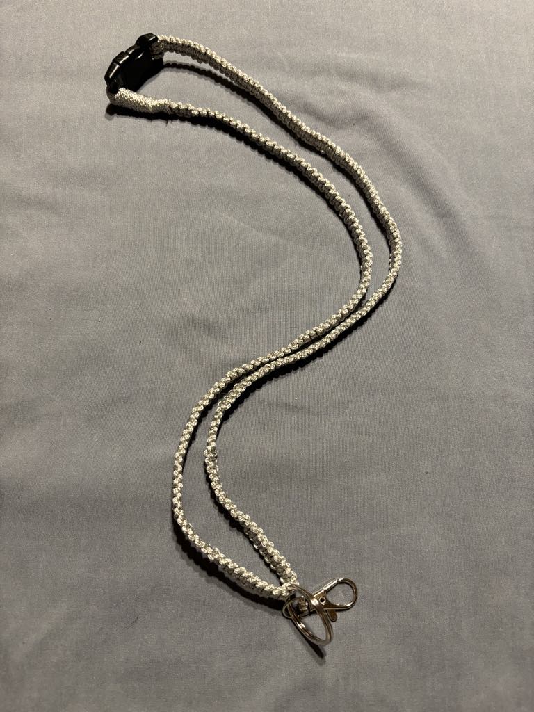 Braided Lanyard with Clip