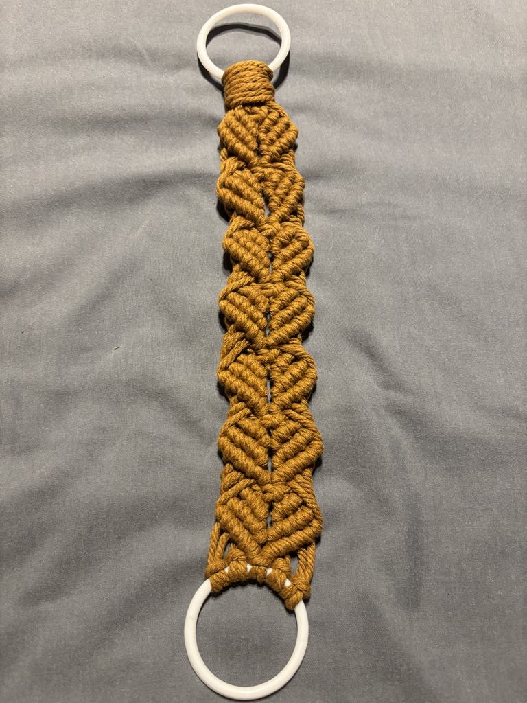 Handmade Macramé Towel Hanger