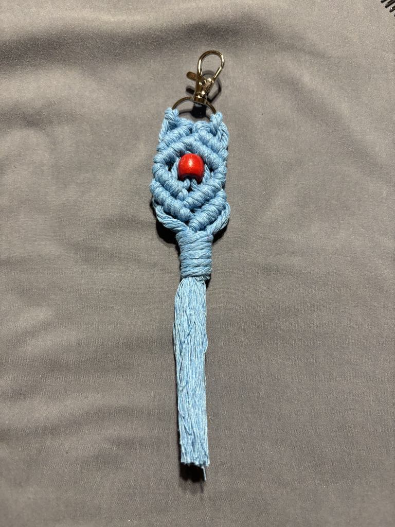 Handmade Macrame Keychain