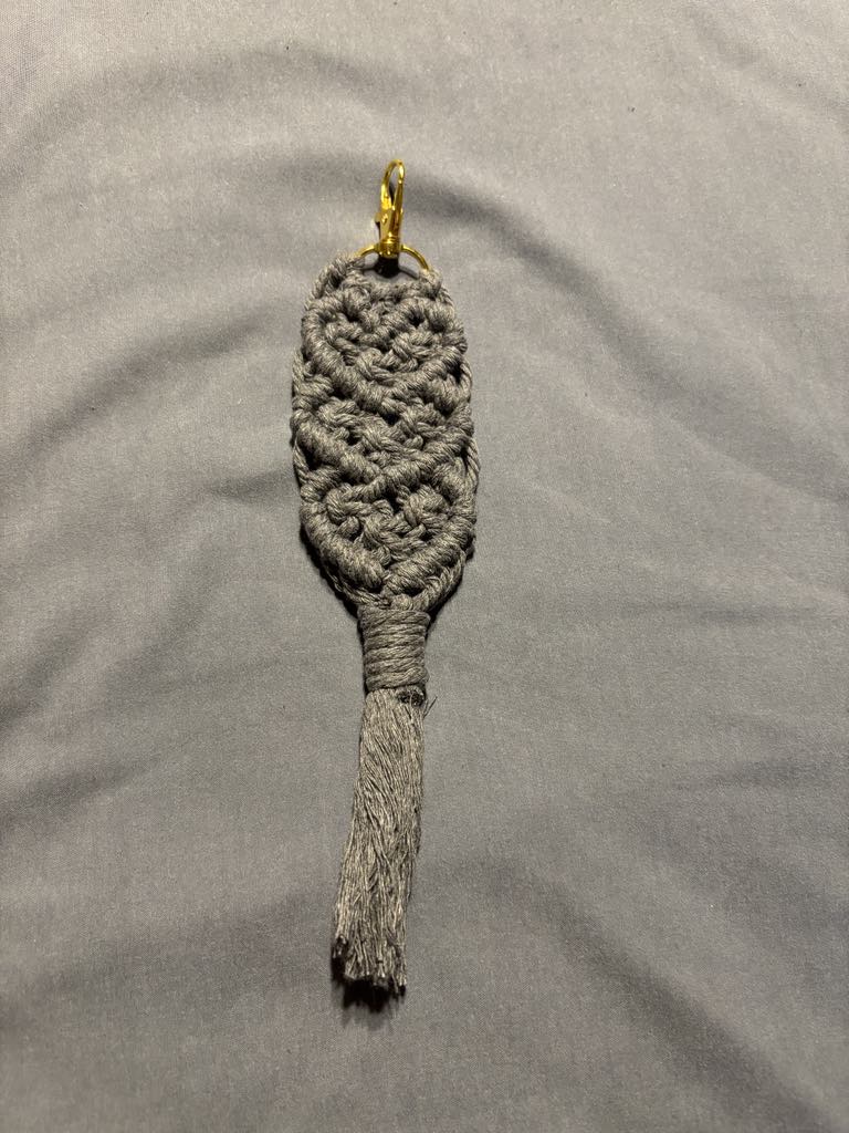 Handmade Macrame Keychain