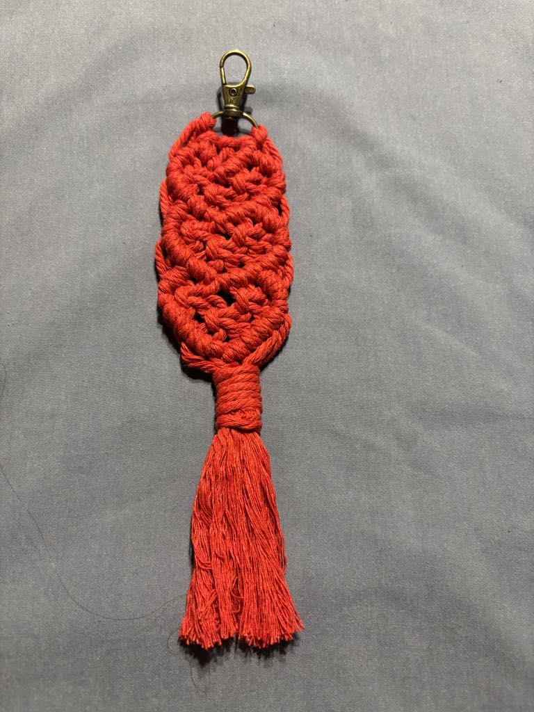 Handmade Macrame Keychain