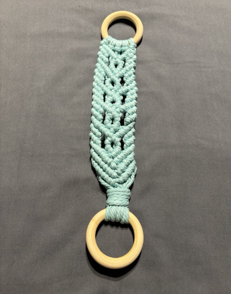 Handmade Macramé Towel Hanger
