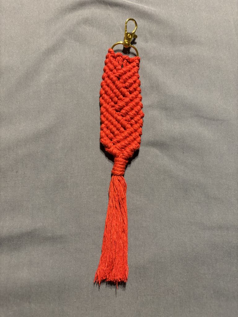 Handmade Macrame Keychain