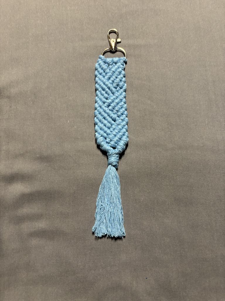 Handmade Macramé Keychain
