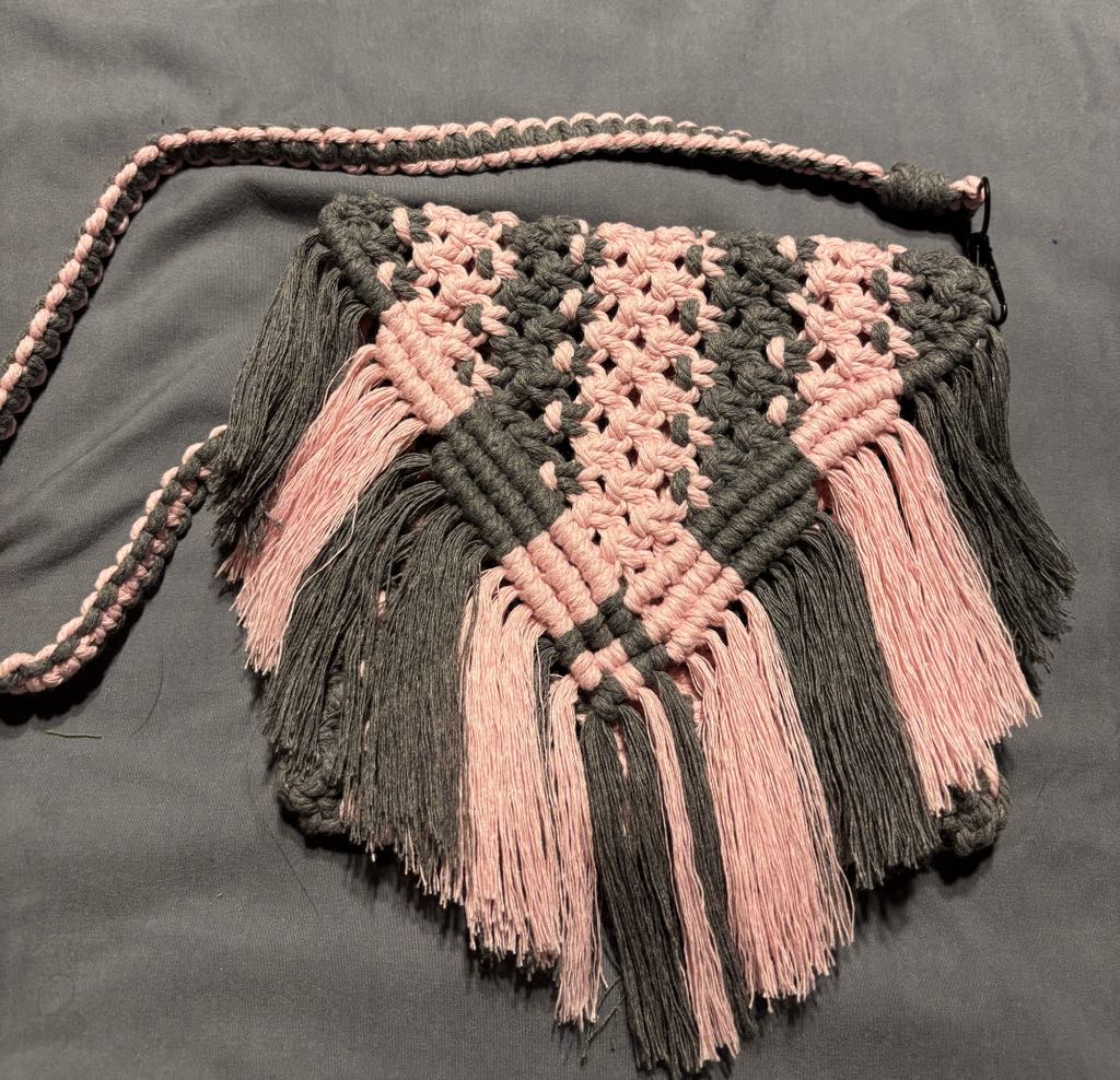 Handmade Macramé Shoulder Bag