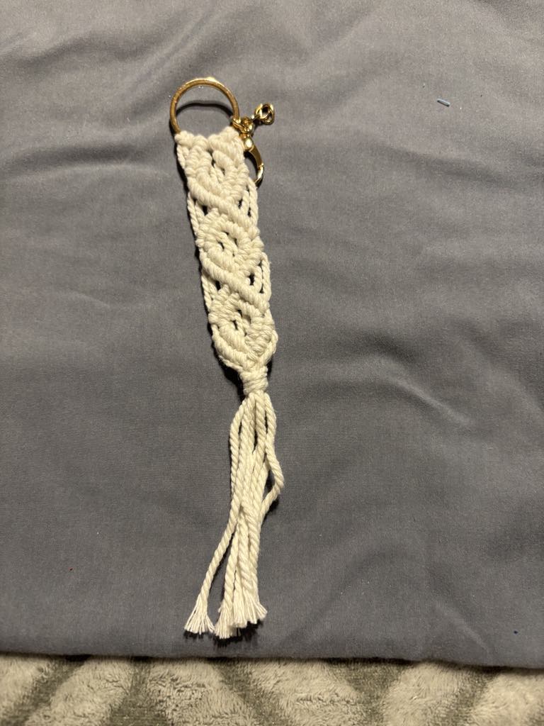 Handmade Macrame Keychain