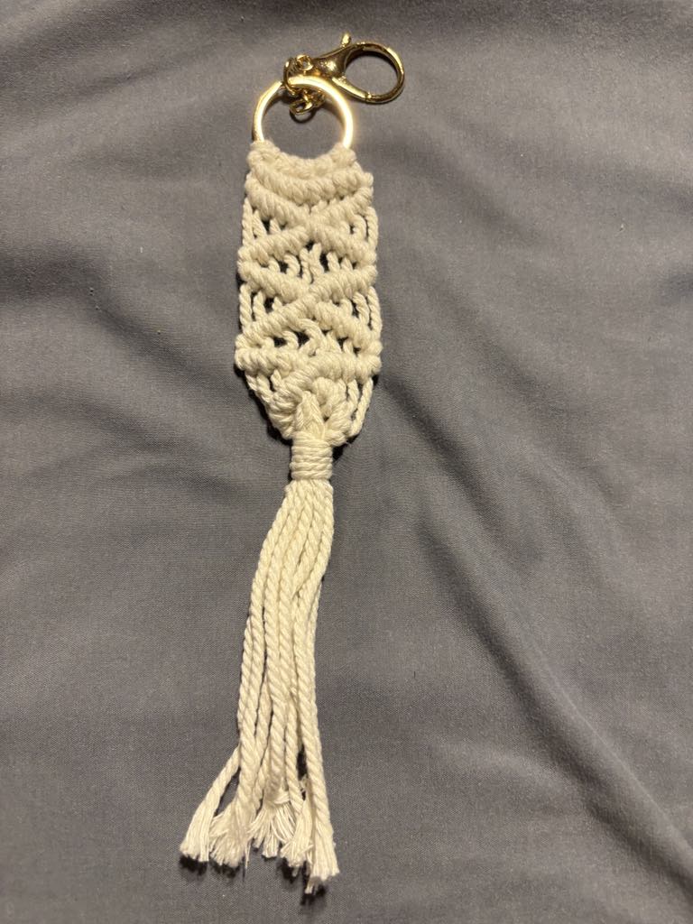 Handmade Macrame Keychain