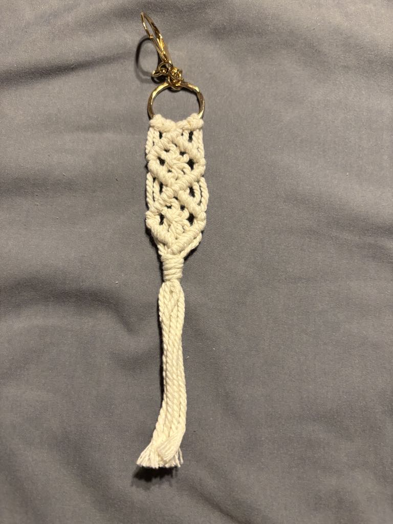 Handmade Macrame Keychain