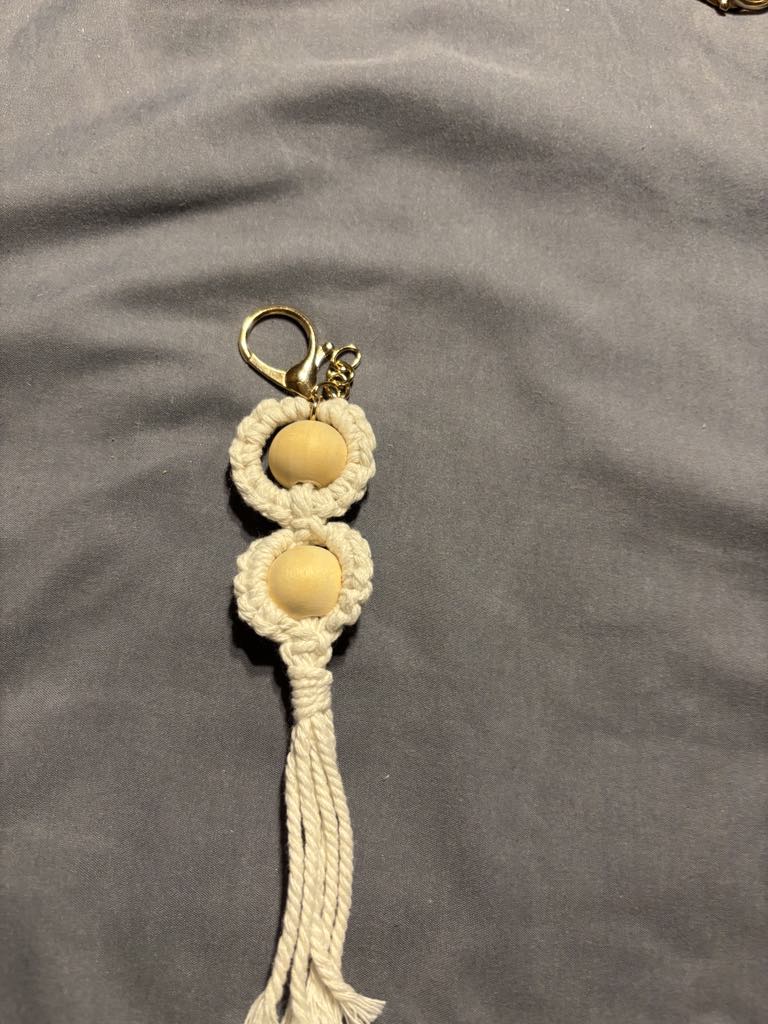 Handmade Macrame Keychain