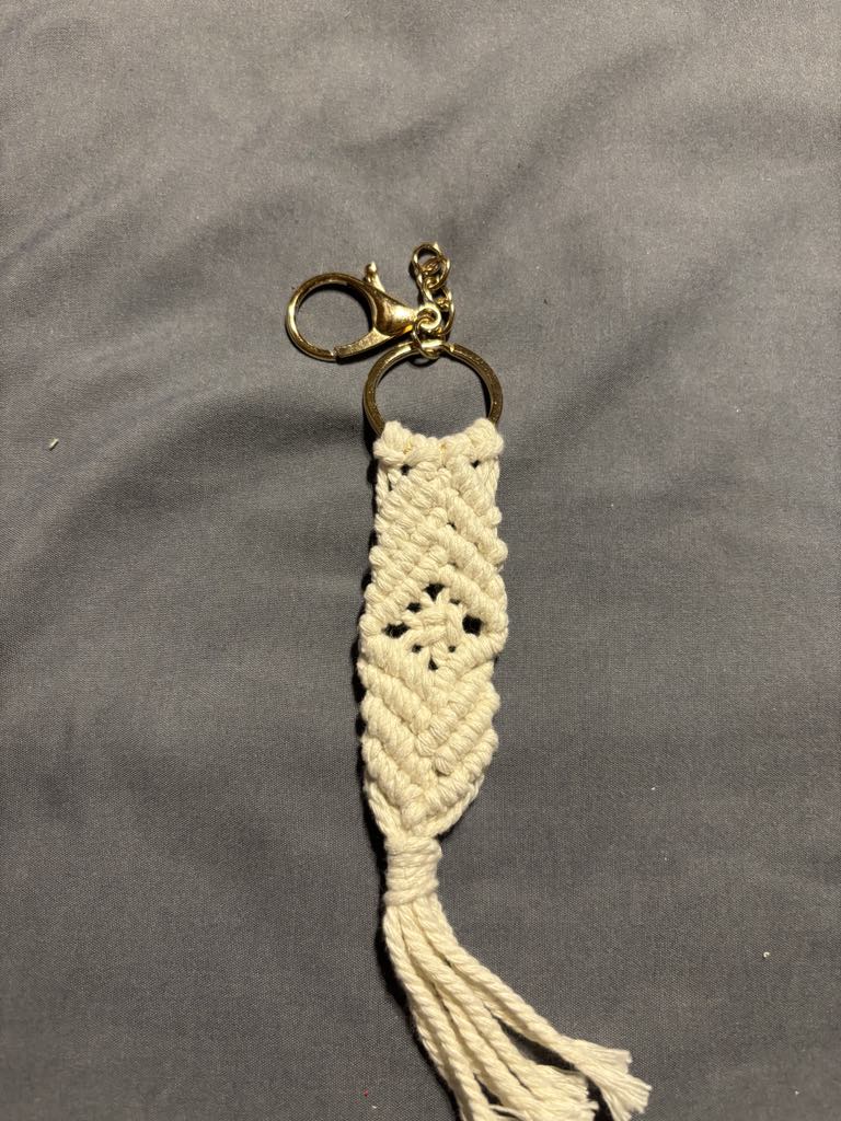 Handmade Macrame Keychain