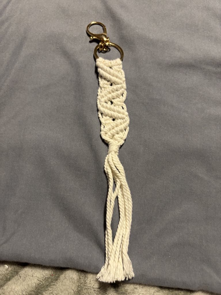Handmade Macramé Keychain