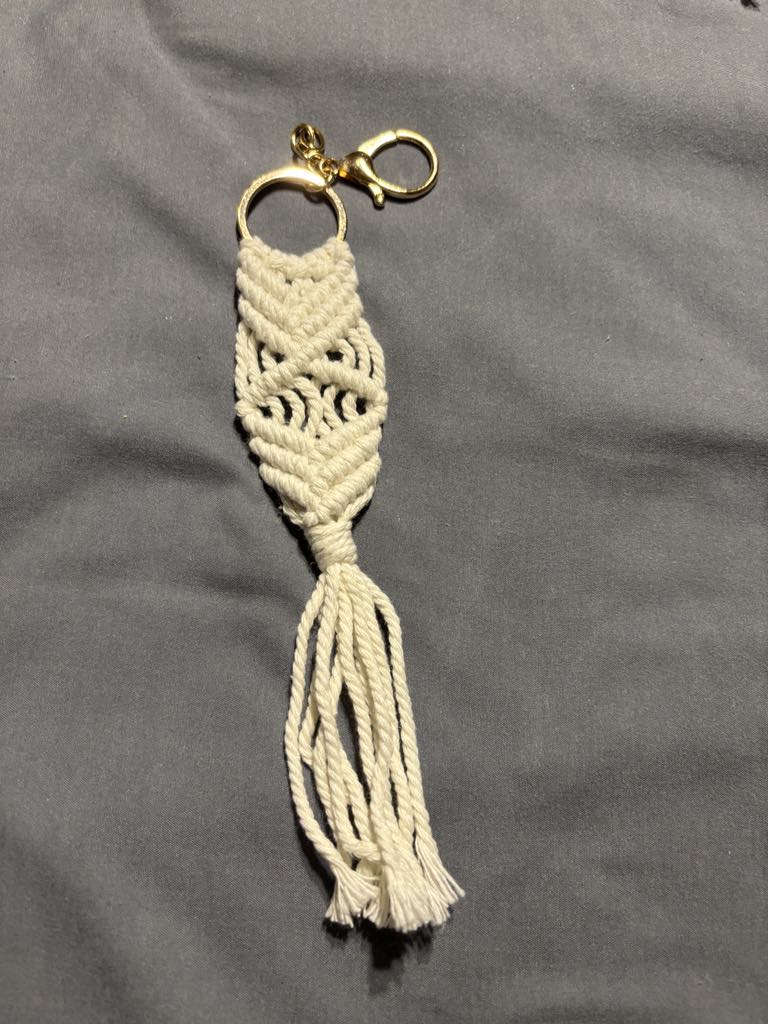 Handmade Macrame Keychain