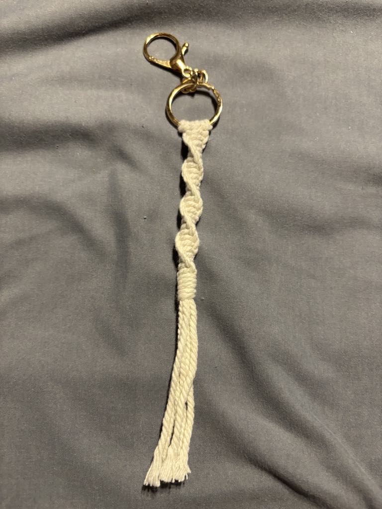 Handmade Macrame Keychain