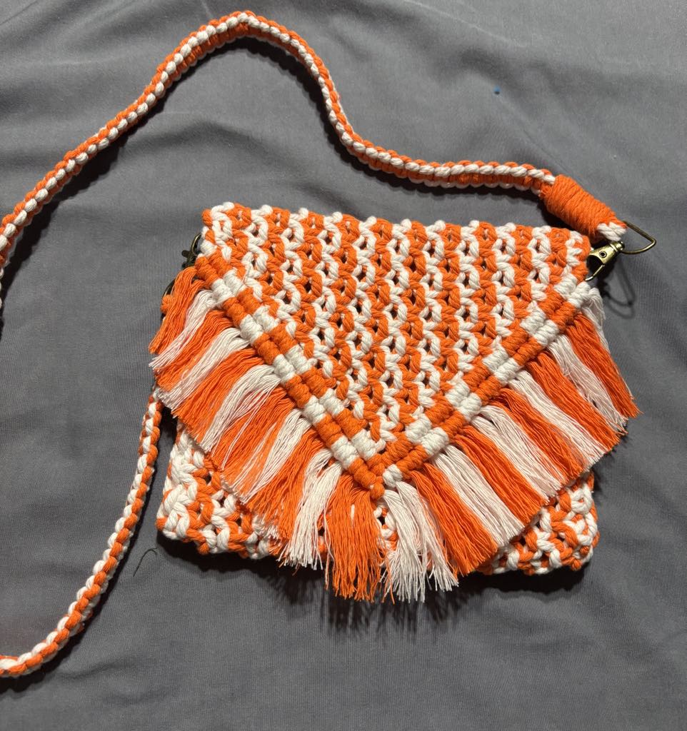 Handmade Macrame Shoulder Bag