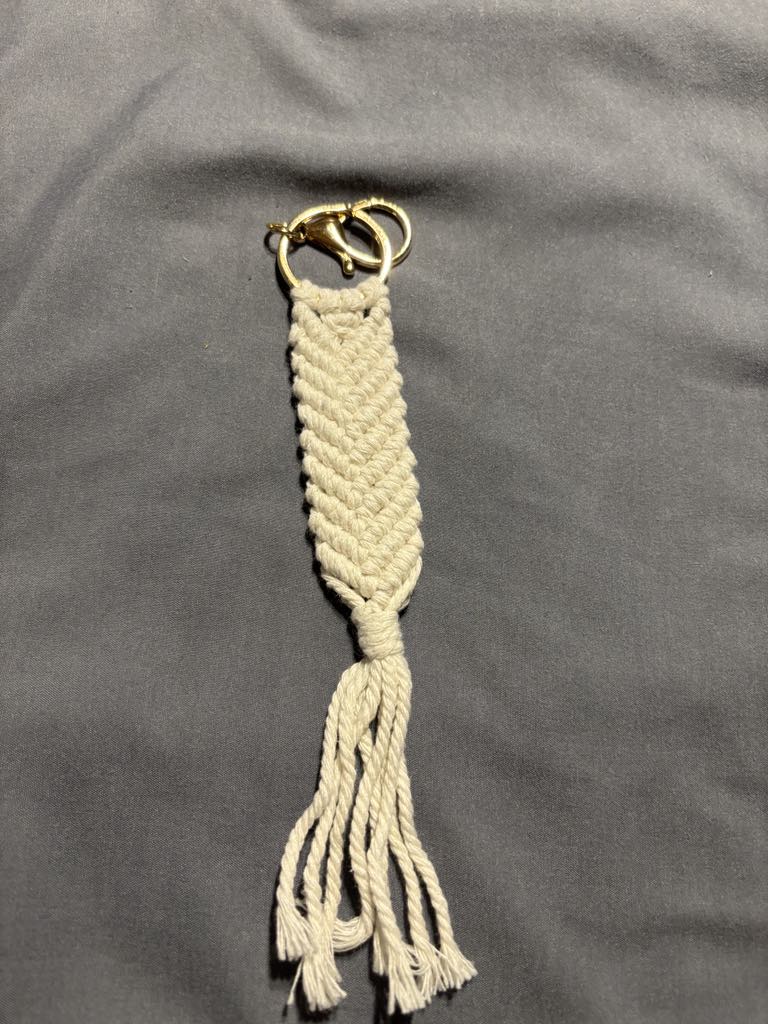 Handmade Macrame Keychain