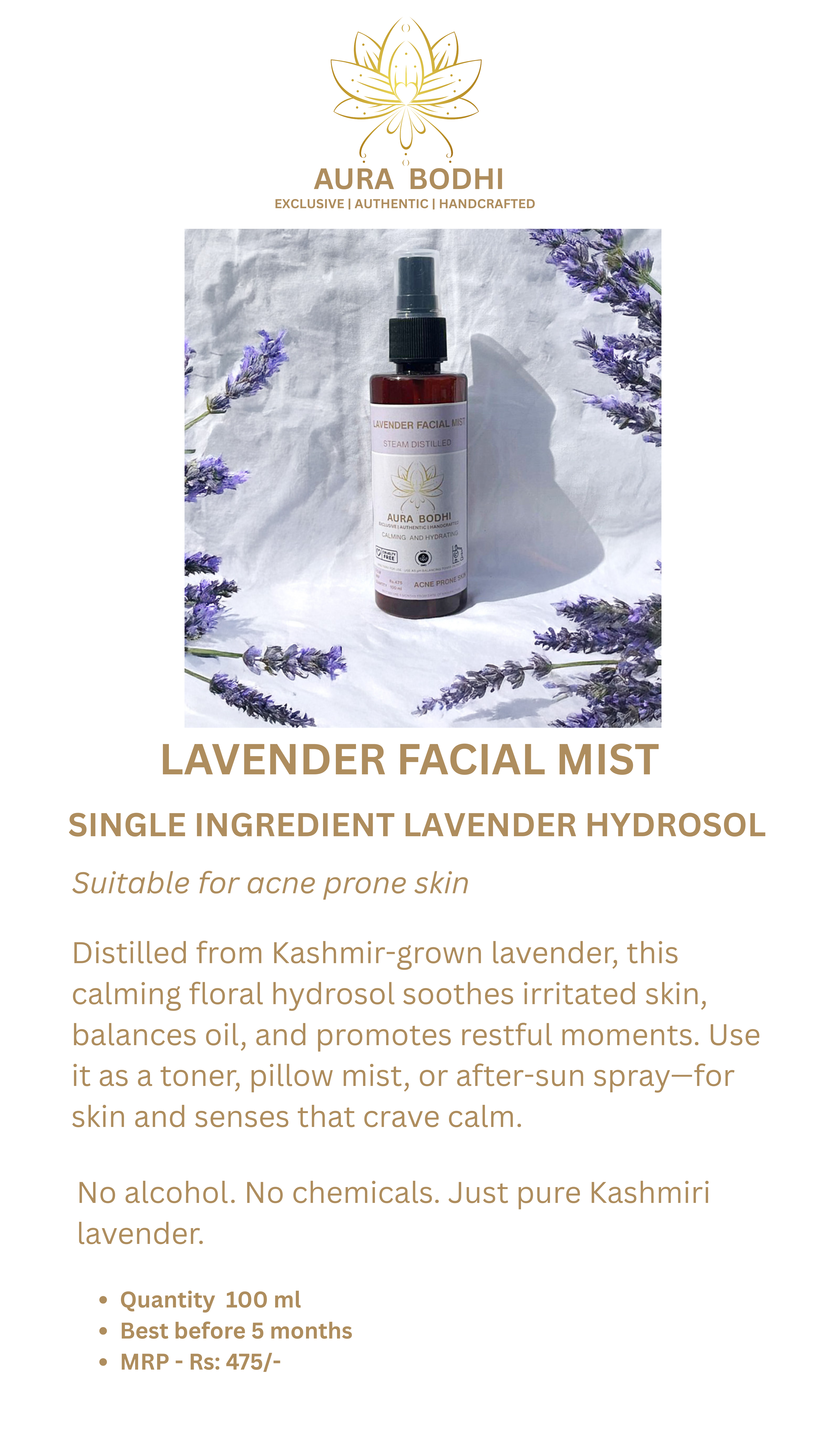 Lavender Facial Mist