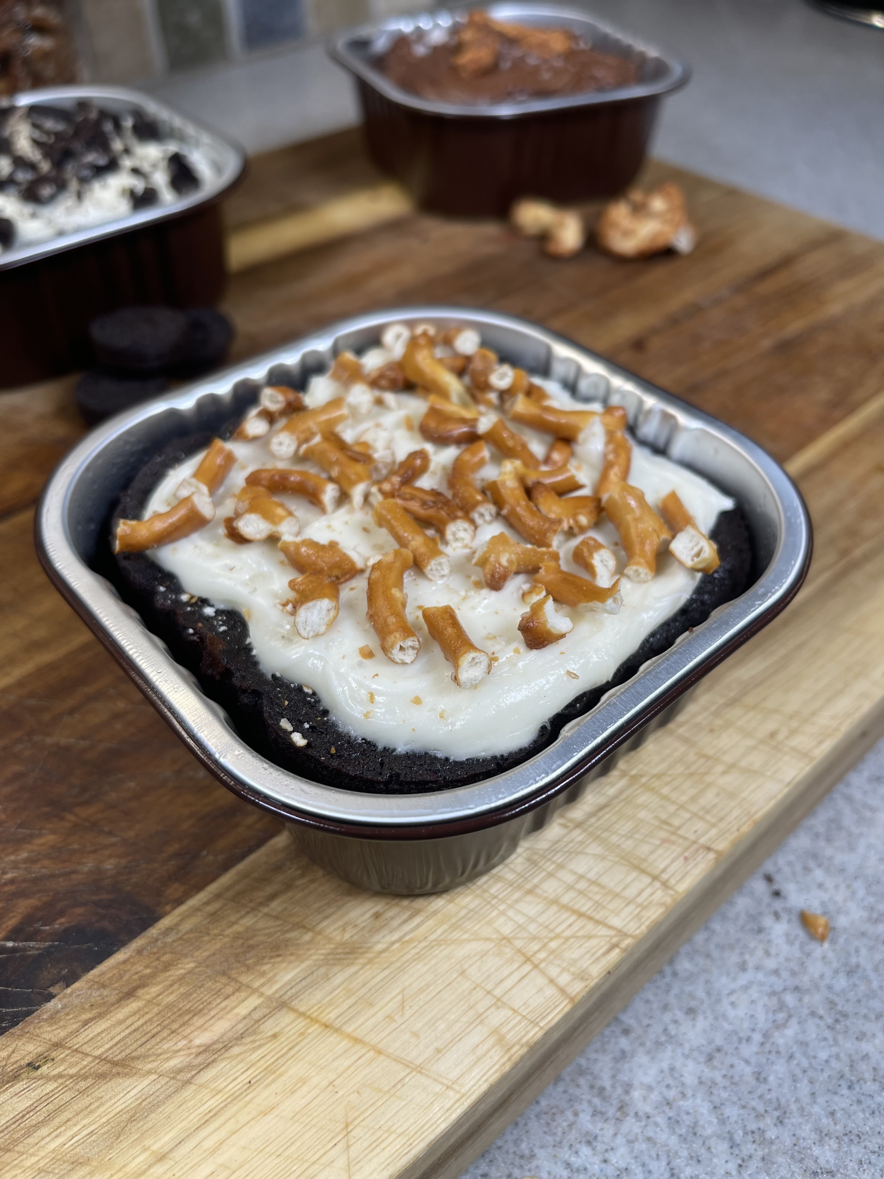 Pretzel Logic Brownie