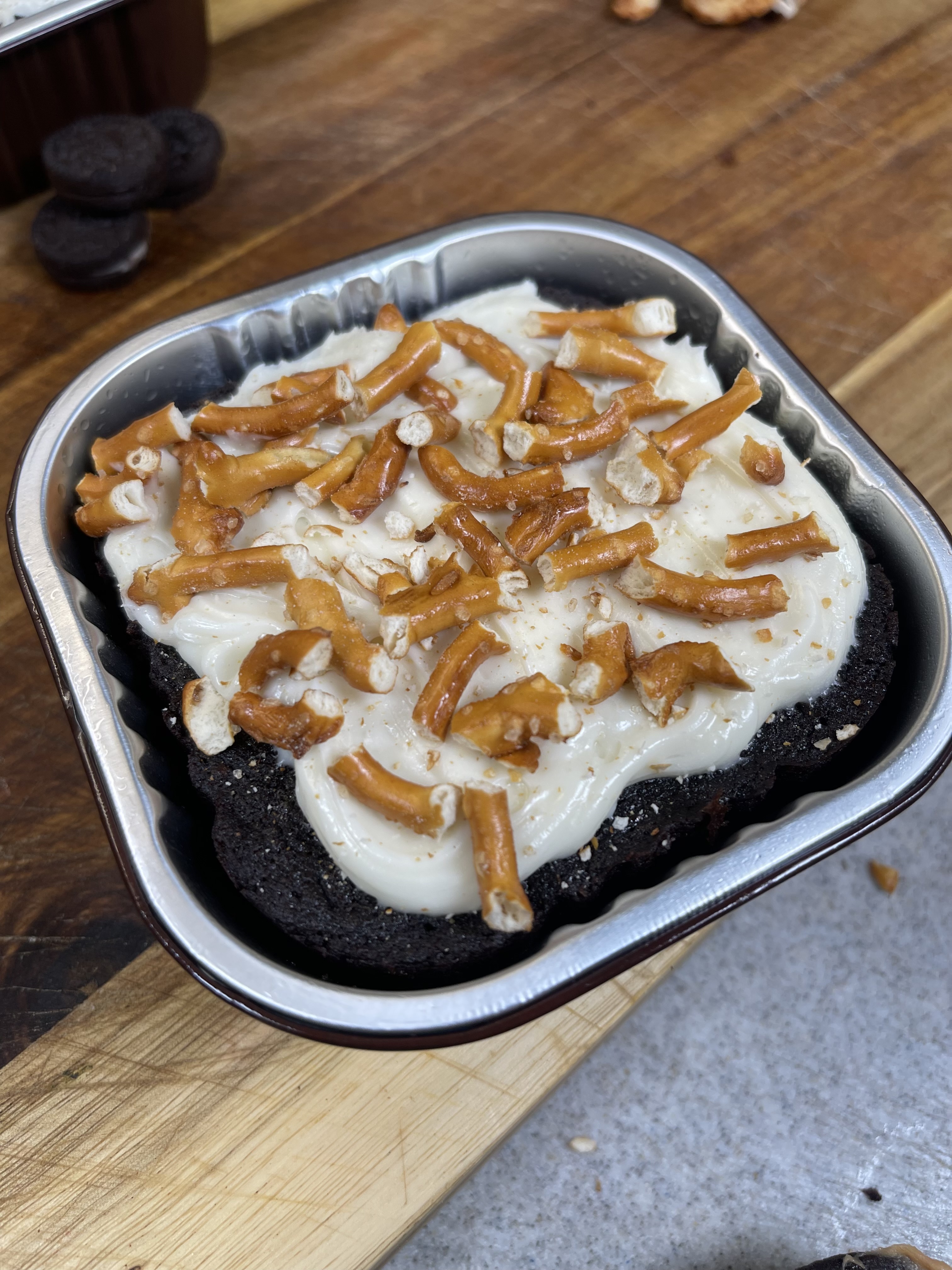 Pretzel Logic Brownie
