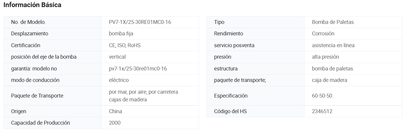 SERIE PV7-1X/25-30RE01MC0-16