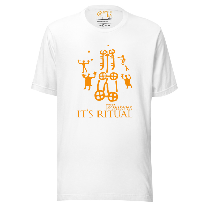 It's ritual (Prehistoric Engravings) - Unisex premium t-shirt