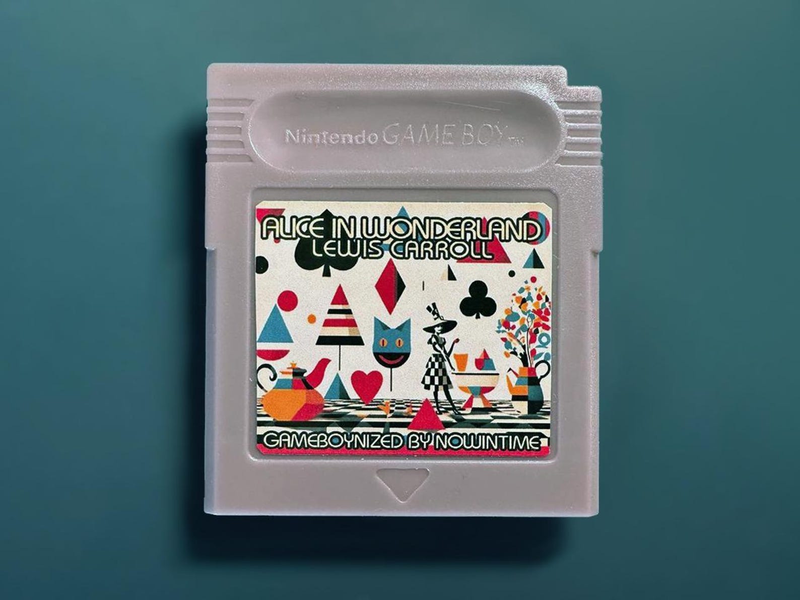 GBbook - Custom Game Boy Cartridge with Books and Literature Classics