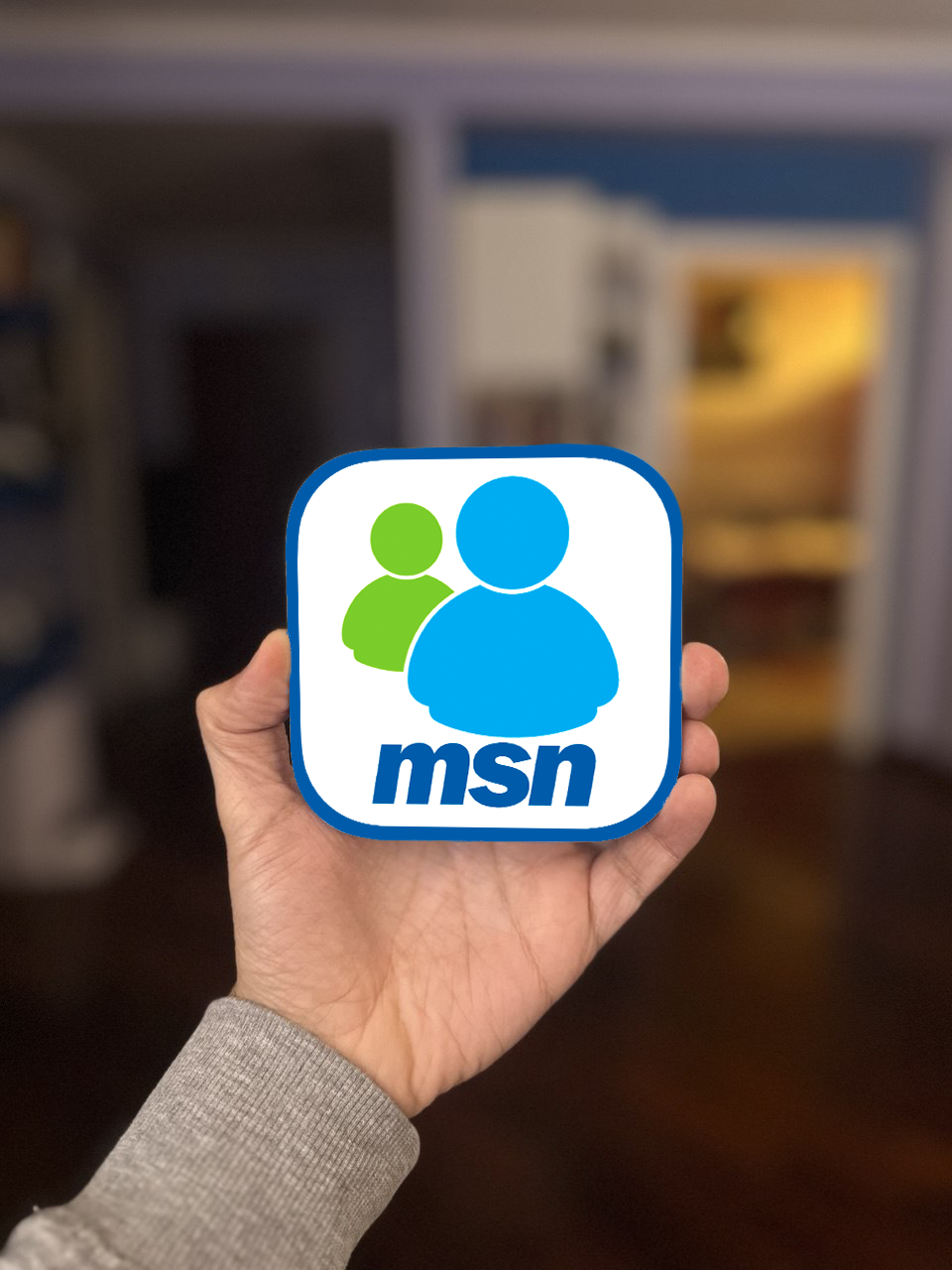 3D Printed Computer App Icon Logo