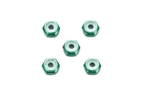 DADI 2mm AUTOBLOCCANTI VERDI (5)