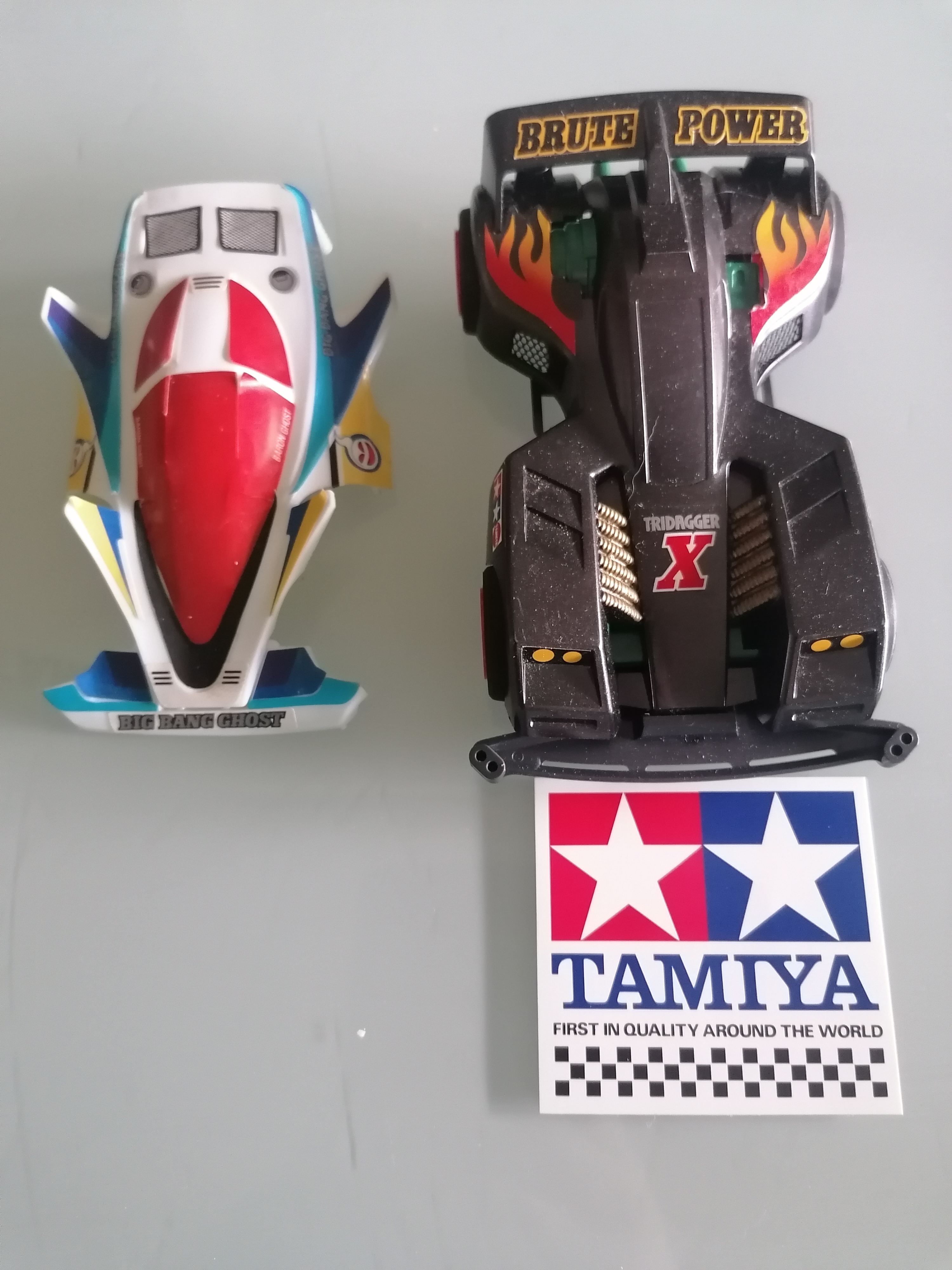 Triddager x completa  e Big bang ghost (solo carrozzeria) 