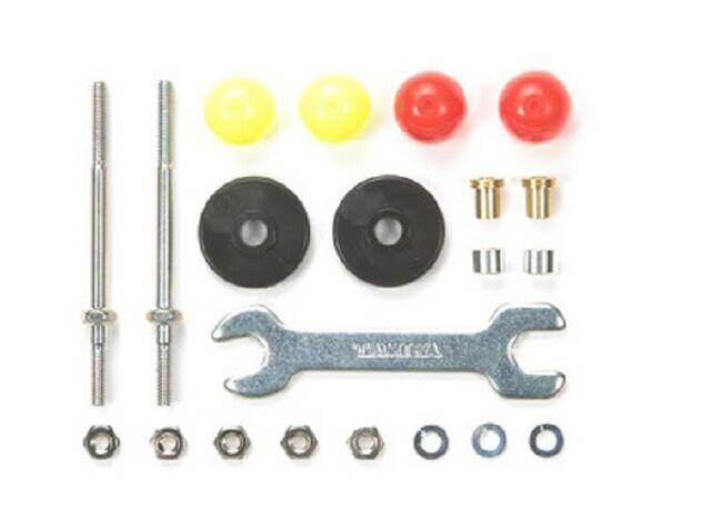 15408 Mini 4wd Long Stabilizing Pole & Low Friction Plastic Roller (13mm)