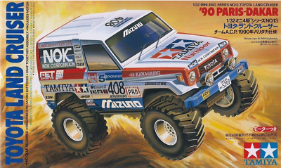 Tamiya 19013 Kit 1/32 TOYOTA Land Cruiser 1990 Paris Dakar 