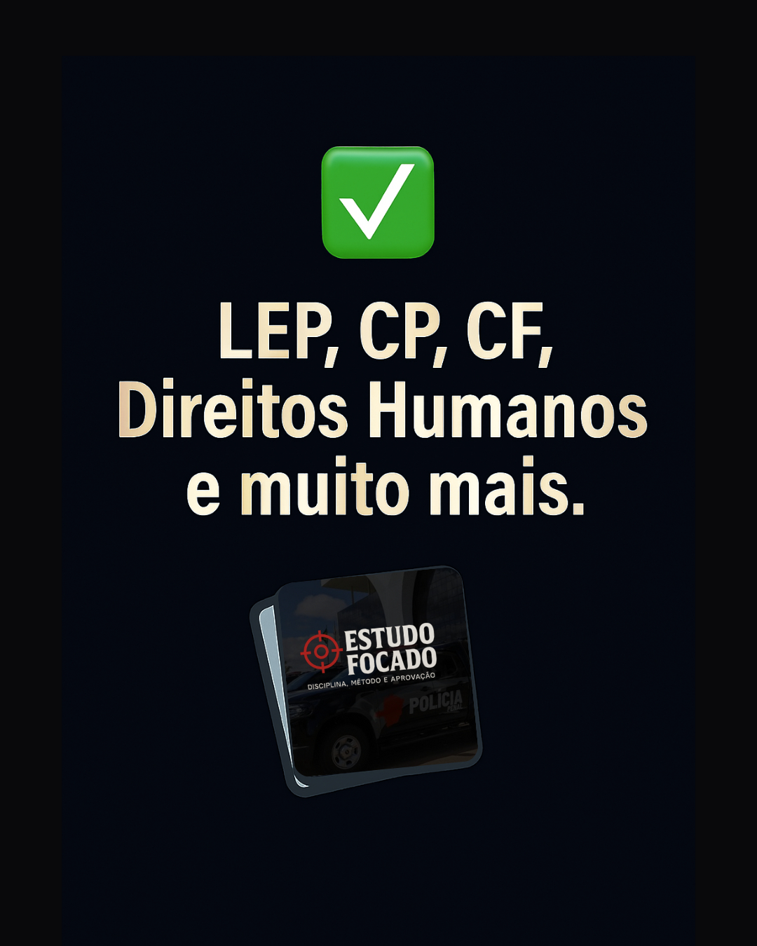 Flashcards Polícia Penal MG 2025