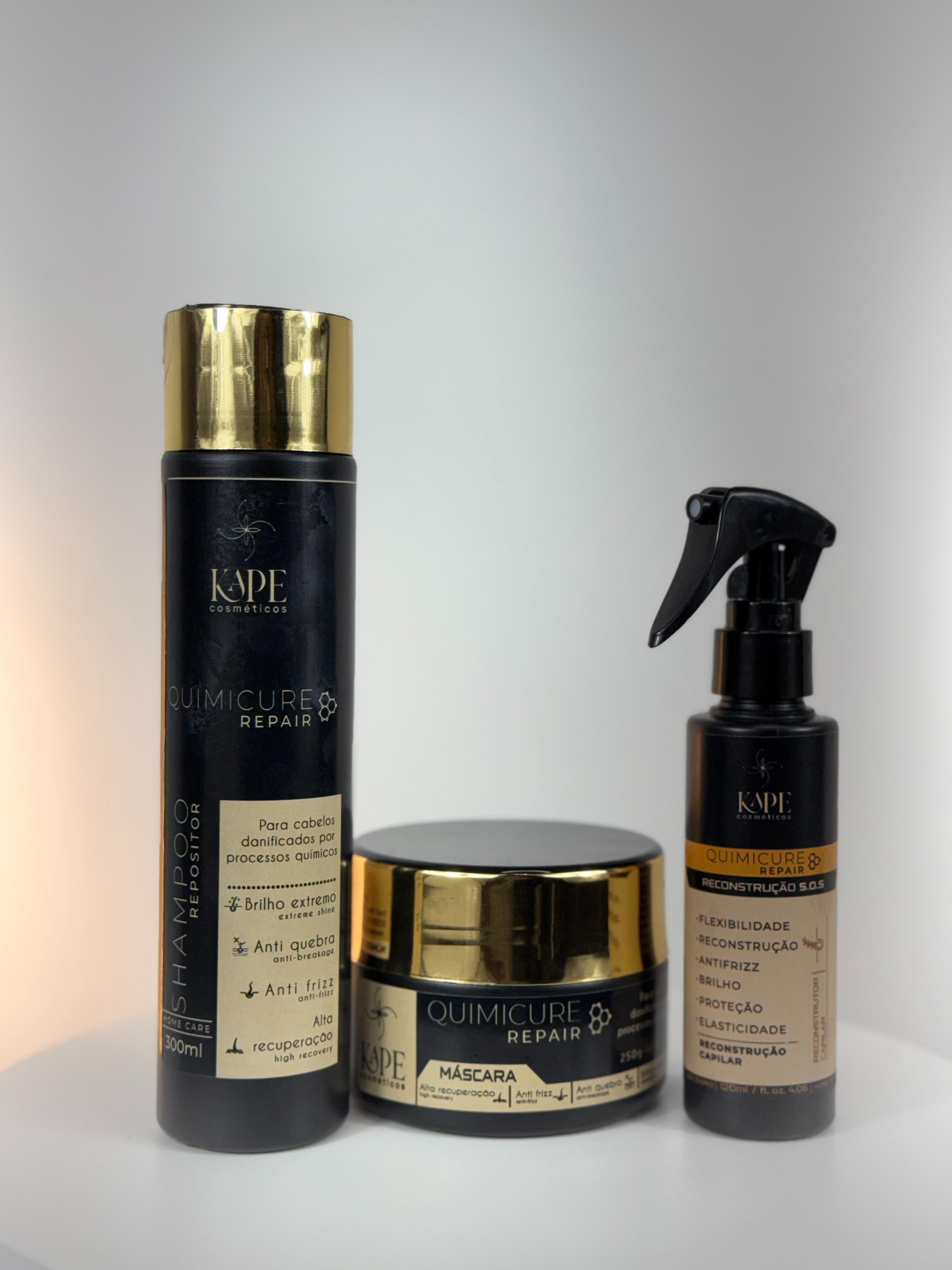 Kit  Quimicure Repair  pós-química 