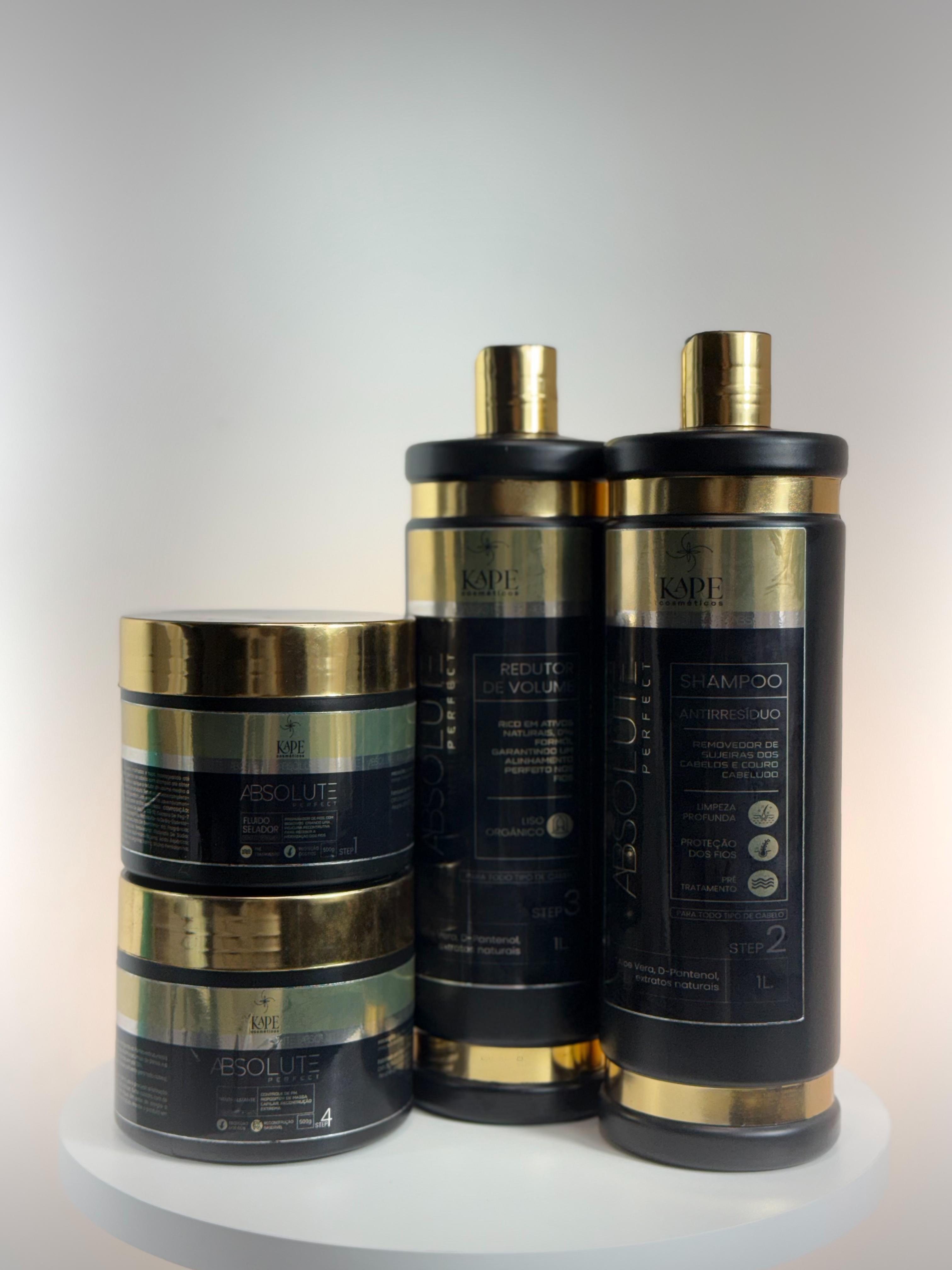 Progressiva sem formol 100% liso 