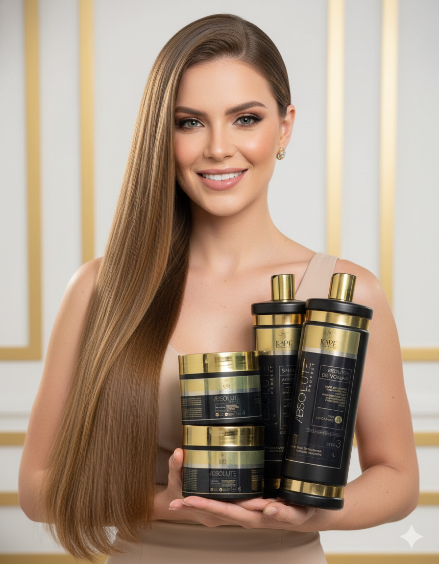 Progressiva sem formol 100% liso 